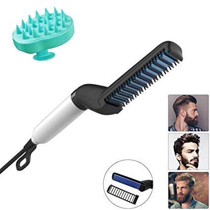 348 Mens Beard And Hair Curling Straightener (Modelling Comb) 348 Mens Beard And Hair Curling Straightener (Modelling Comb)
